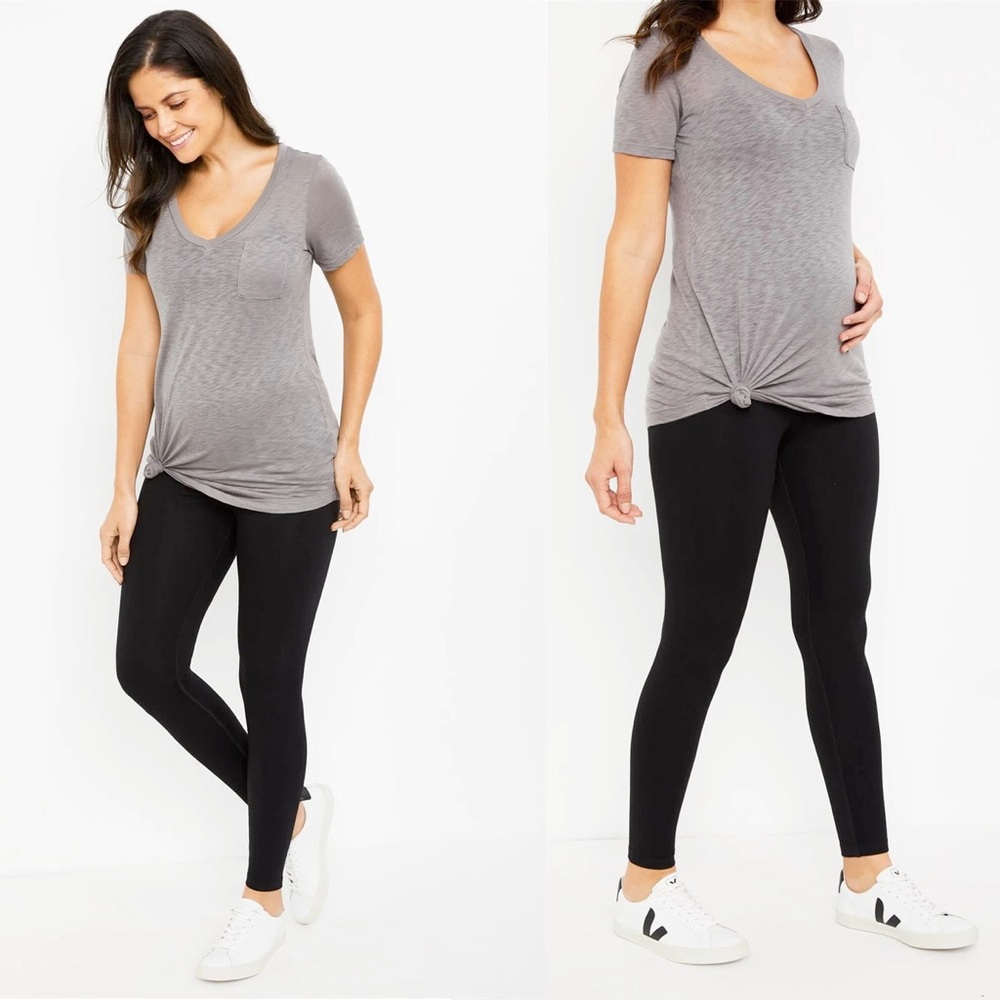 TWO PAIRS Maternity Leggings